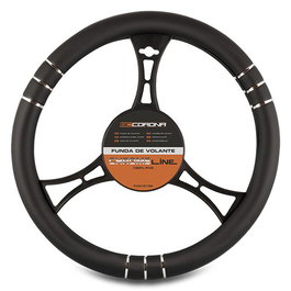 Abc Housse de volant Chromeline Noir CS 6
