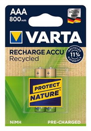 Varta AAA Ni/MH 800mAh HR03 - Lot de 2