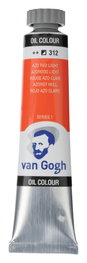 Van Gogh Peinture à l'huile Rojo Azo Claro 312, 20 ml