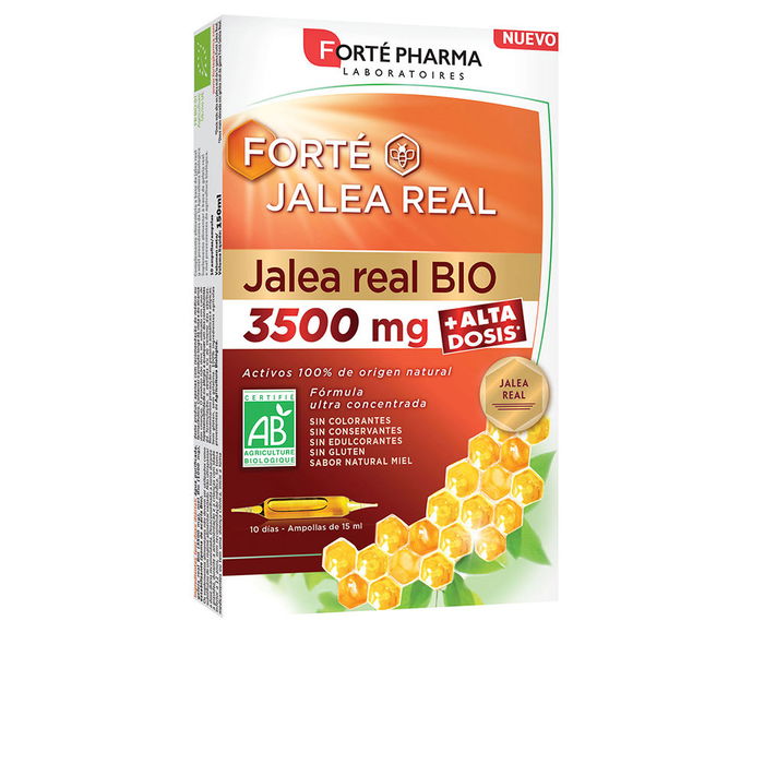 Forté Pharma Gelée Royale Bio 3500 MG Ampoules 10 x 15 ml – Soutien Immunitaire Forté Pharma Gelée Royale Bio 3500 MG Ampoules 10 x 15 ml – Soutien Immunitaire