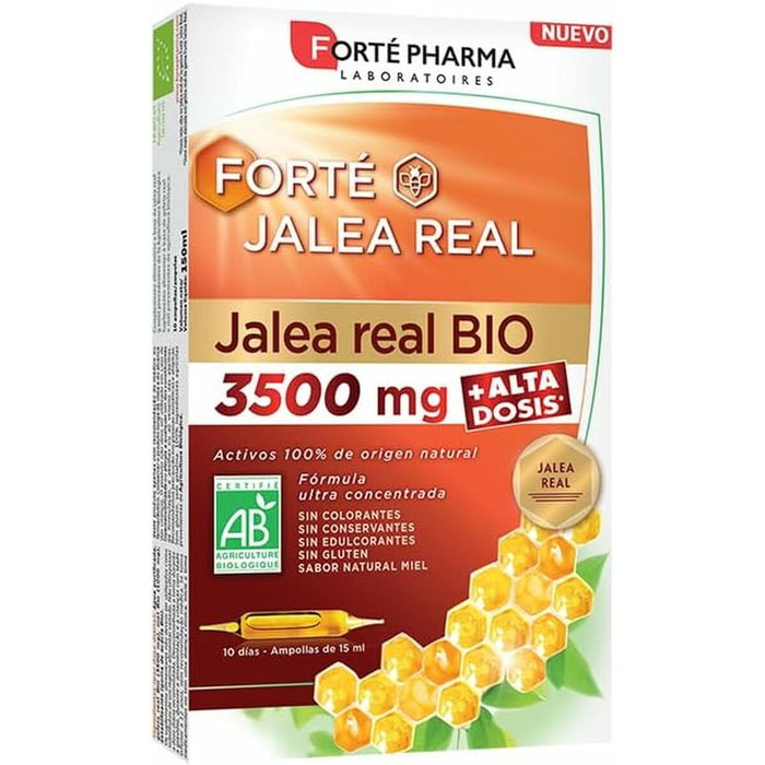 Forté Pharma Gelée Royale Bio Forté 3500 mg, 10 x 15 ml