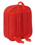 Safta Mochila Guardería 3D - Sac à dos Sevilla FC 22 x 27 x 10 cm avec poche filet - À partir de 3 ans