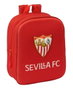 Safta Mochila Guardería 3D - Sac à dos Sevilla FC 22 x 27 x 10 cm avec poche filet - À partir de 3 ans