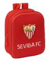 Safta Mochila Guardería 3D - Sac à dos Sevilla FC 22 x 27 x 10 cm avec poche filet - À partir de 3 ans