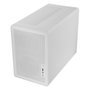 Mars Gaming MC-XPS Boîtier PC Mini Tower Blanche avec Panneau en Verre Trempé et MESH USB 3.2
