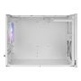 Mars Gaming MC-XPS Boîtier PC Mini Tower Blanche avec Panneau en Verre Trempé et MESH USB 3.2