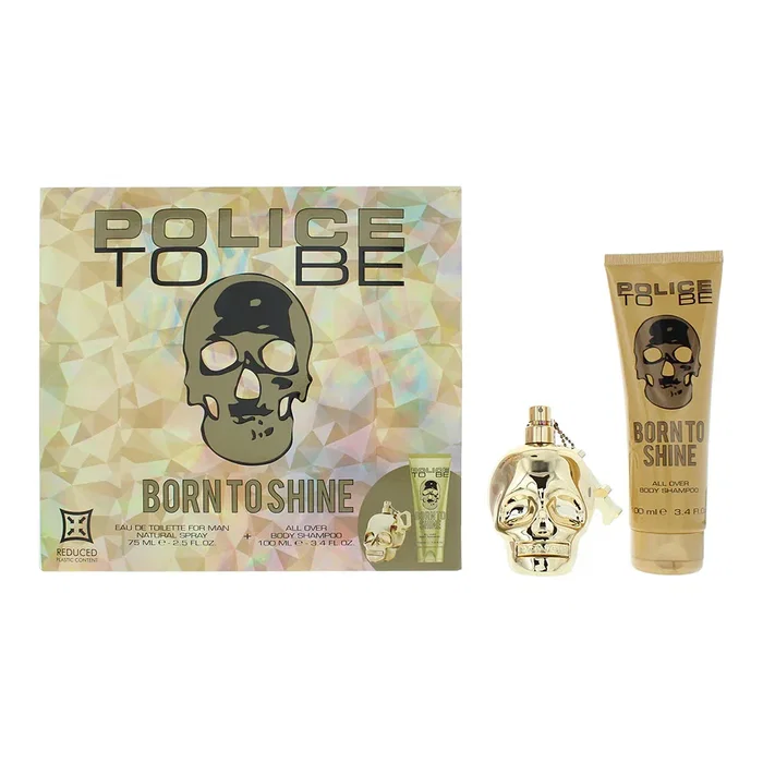 Police Set To Be Born To Shine Eau De Toilette et Gel Douche & Shampooing 2-In-1 Police Set To Be Born To Shine Eau De Toilette et Gel Douche & Shampooing 2-In-1