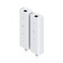 Ubiquiti UACC-RETROFIT-POE-2WIRE PoE Over 2-Wire Retrofit Extender blanc