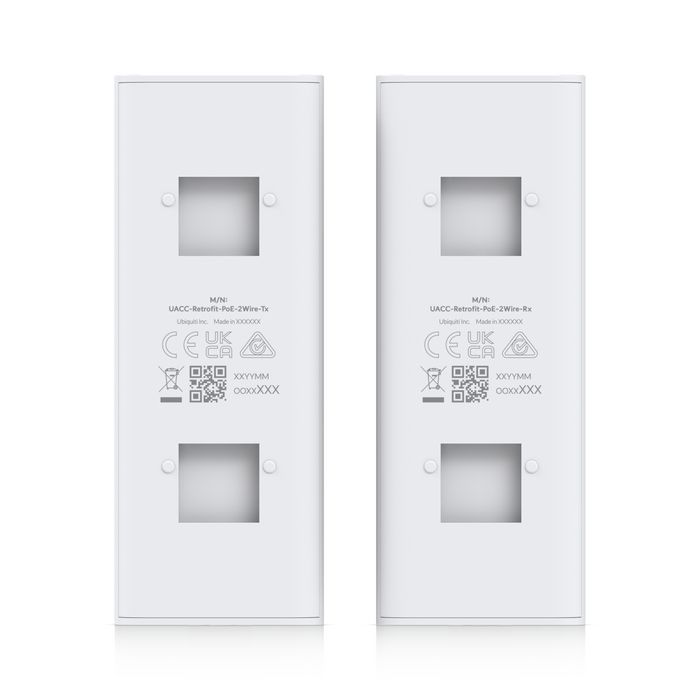 Ubiquiti UACC-RETROFIT-POE-2WIRE PoE Over 2-Wire Retrofit Extender blanc