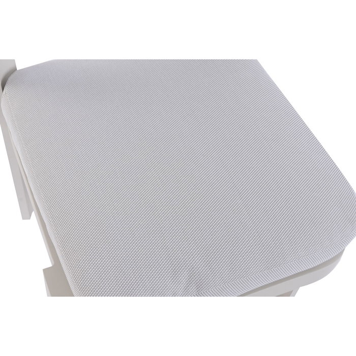 Home ESPRIT Table de Salle à Manger Crème Aluminium 182 X 105 X 77 CM