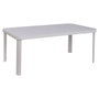 Home ESPRIT Table de Salle à Manger Crème Aluminium 182 X 105 X 77 CM