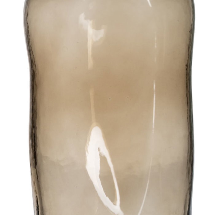 BigBuy Home Vase Marron en Verre 8,5 x 8,5 x 23,5 cm BigBuy Home Vase Marron en Verre 8,5 x 8,5 x 23,5 cm