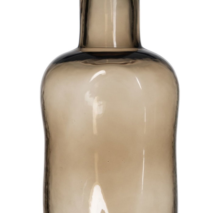 BigBuy Home Vase Marron en Verre 8,5 x 8,5 x 23,5 cm BigBuy Home Vase Marron en Verre 8,5 x 8,5 x 23,5 cm