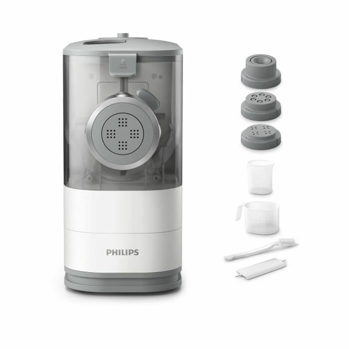 Philips HR2345/19 Série 5000 - Machine à pâtes fraîches, 4 disques, Blanc
