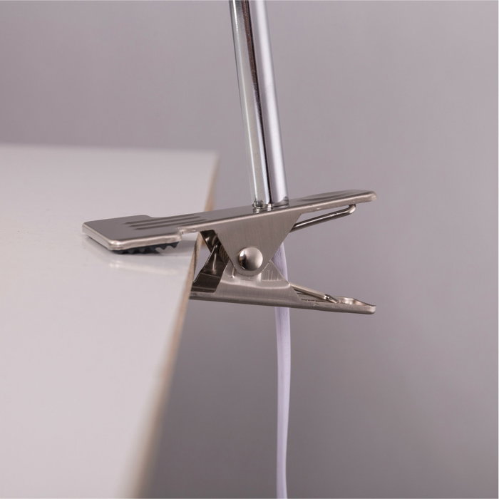 Lampe de bureau Secunderabad avec pince en acier