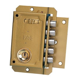 FAC Serrure en applique S-90 laquée droite