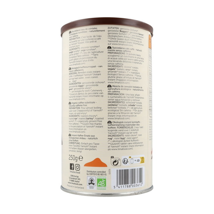 Lima Yannoh Instant Original 250g BIO Lima Yannoh Instant Original 250g BIO