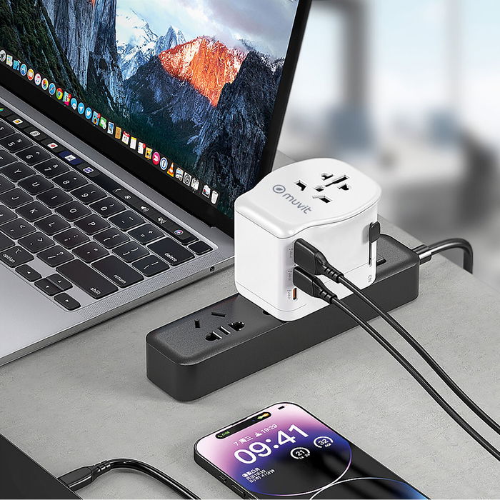 Multiprise Muvit for Change Plastique 45 W Multiprise Muvit for Change Plastique 45 W