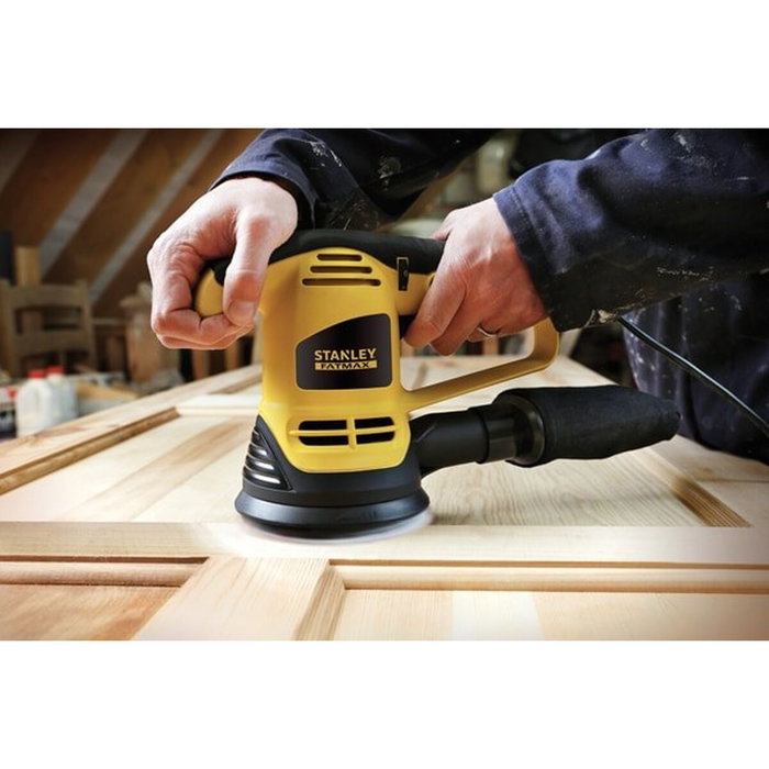 Stanley Fatmax FME440K-QS Ponceuse excentrique 480W 125mm Stanley Fatmax FME440K-QS Ponceuse excentrique 480W 125mm