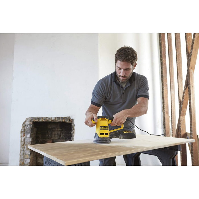 Stanley Fatmax FME440K-QS Ponceuse excentrique 480W 125mm Stanley Fatmax FME440K-QS Ponceuse excentrique 480W 125mm