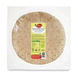 El Granero Integral Base de pizza au sarrasin Bio 2 unités de 250g
