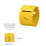 WOLFPACK LINEA PROFESIONAL Scie cloche bimétal Target Ø 65 mm