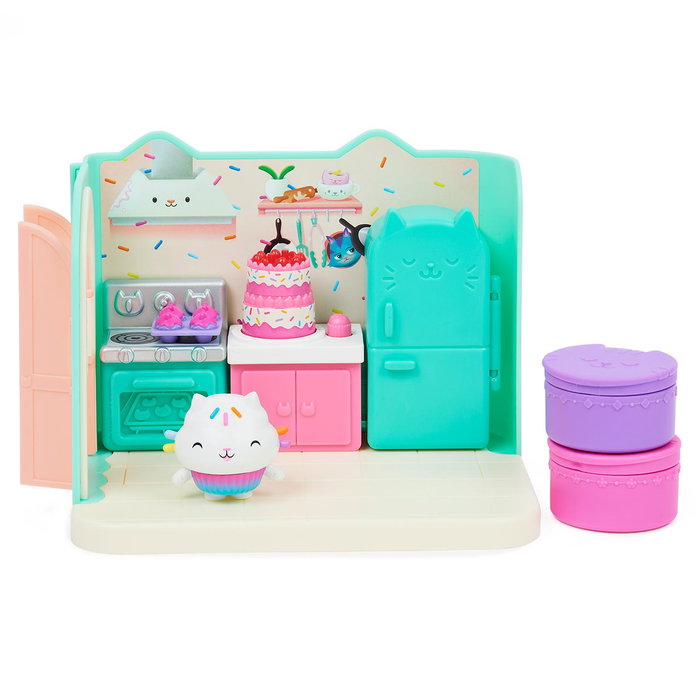 SPIN MASTER Maison de poupée Gabby's Dollhouse Cuisine de Muffin 6062035