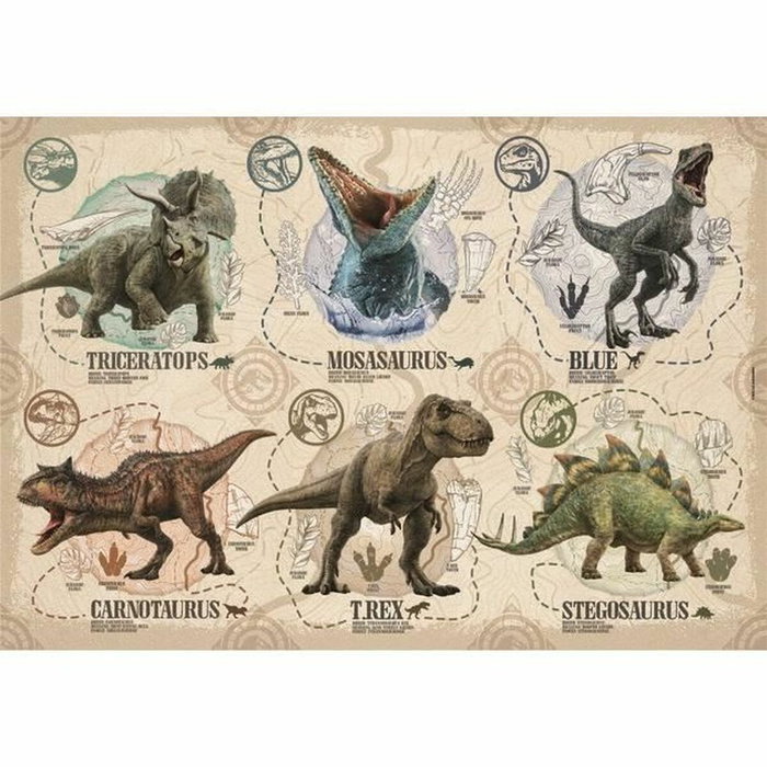 Clementoni Puzzle Jurassic World 104 pièces