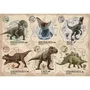 Clementoni Puzzle 104 pièces Jurassic World - 38 x 27 cm - Imagier captivant pour enfants