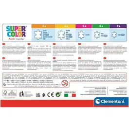 Clementoni Puzzle 104 pièces Jurassic World - 38 x 27 cm - Imagier captivant pour enfants