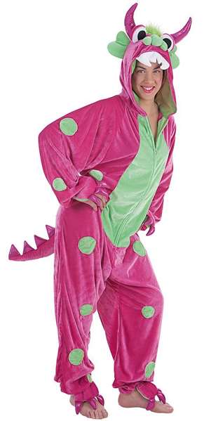 Creaciones Llopis - Déguisement Adulte Monster à Points, Taille L, avec Capuche Creaciones Llopis - Déguisement Adulte Monster à Points, Taille L, avec Capuche