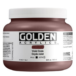 Golden Peinture Acrylique Heavy Body Violet Oxydé 946 ml