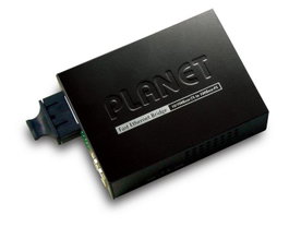 Planet FT-802 Convertisseur de pont Fast Ethernet 10/100Base-TX vers 100Base-FX SC/MM 2km