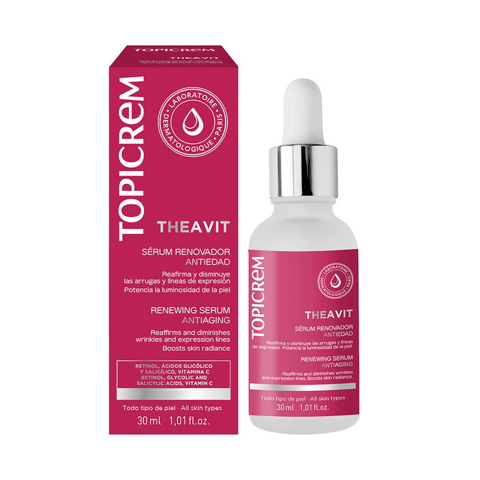 Topicrem AH THEAVIT Sérum Rénovateur Revitalisant Anti-rides Raffermissant 30 ml