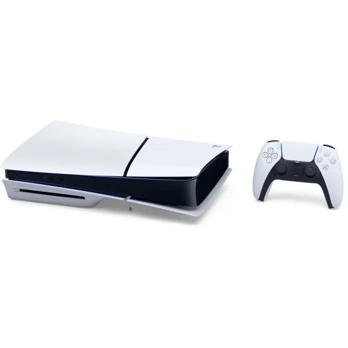 Sony CFI-2000A01 Console PS5 Slim 1TB avec Blu-ray et jeu NBA 2K26 inclus - Édition Blanche