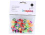 Innspiro Perles en pâte polymère forme de fruits, 50 pièces de 10mm