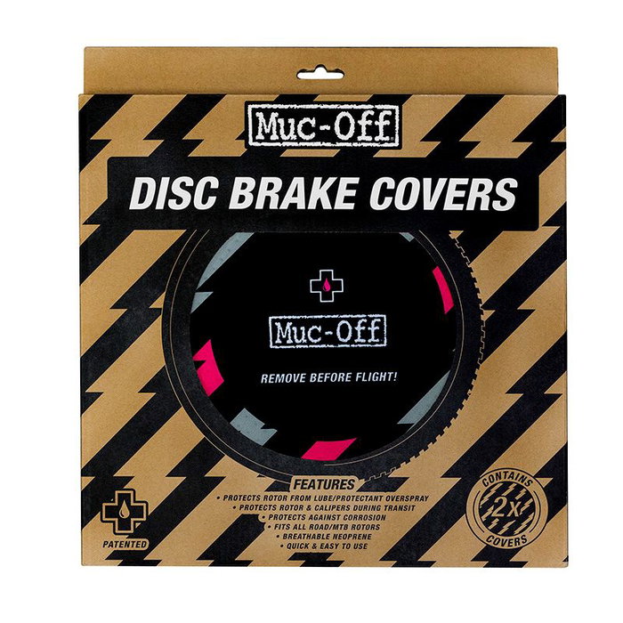 Muc-Off Par de Protections de Disque en Néoprène pour Route/VTT Muc-Off Par de Protections de Disque en Néoprène pour Route/VTT