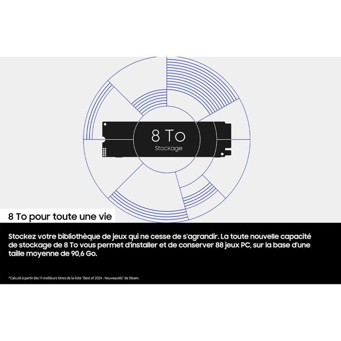 Disque dur Samsung 9100 PRO 8 TB SSD Disque dur Samsung 9100 PRO 8 TB SSD