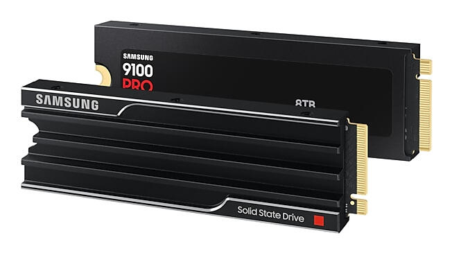 Samsung 9100 PRO SSD Interne 8 To avec dissipateur PCIe 5.0