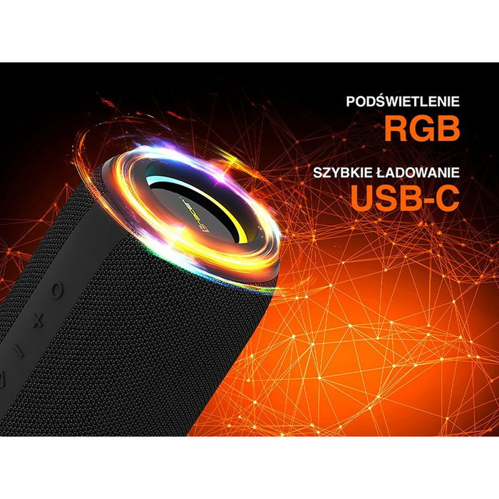 Tracer XtremeBeat Pro Haut-parleur Bluetooth portable Noir 40 W