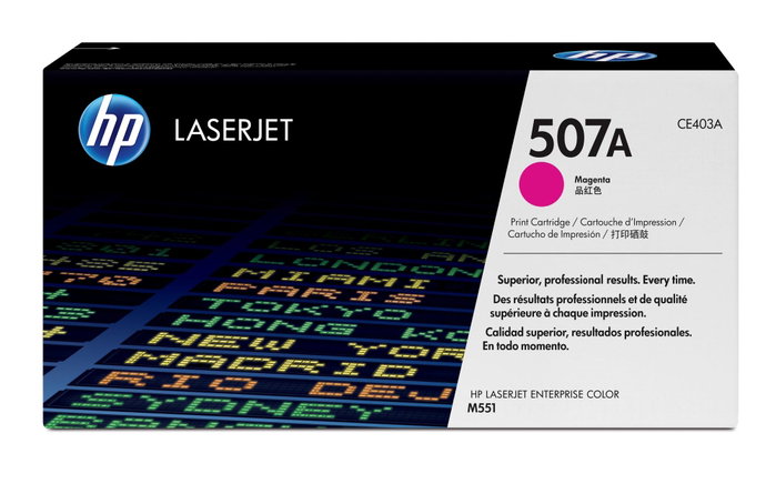 HP 507A Magenta CE403A HP 507A Magenta CE403A