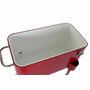 DKD Home Decor Frigo Rouge avec roues 56 L