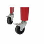 DKD Home Decor Frigo Rouge avec roues 56 L