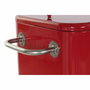 DKD Home Decor Frigo Rouge avec roues 56 L
