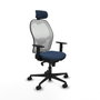 Piqueras y Crespo Chaise de Bureau 1D036N2 Blue marine