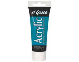 Kreul Peinture acrylique el Greco Dark Turquoise Blue 75ml