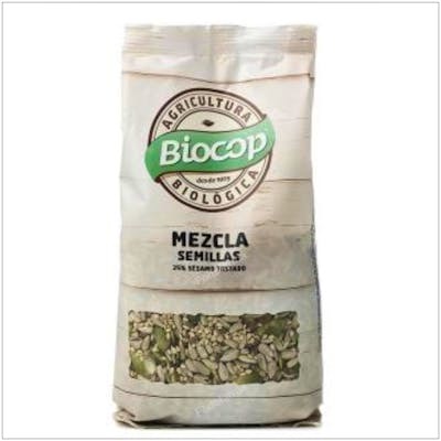 BIOCOP Mélange de graines de sésame toasté 250g Bio (Graines de tournesol, sésame, citrouille, lin brun) BIOCOP Mélange de graines de sésame toasté 250g Bio (Graines de tournesol, sésame, citrouille, lin brun)