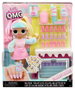 MGA Poupée L.O.L. Surprise OMG Sweet Nails avec boutique de bonbons Candylicious - Langue espagnole - 31.75x21.92x26.27 cm