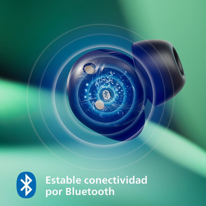 Écouteurs Sans Fil avec Étui de Charge Philips TAT1209BK Noir