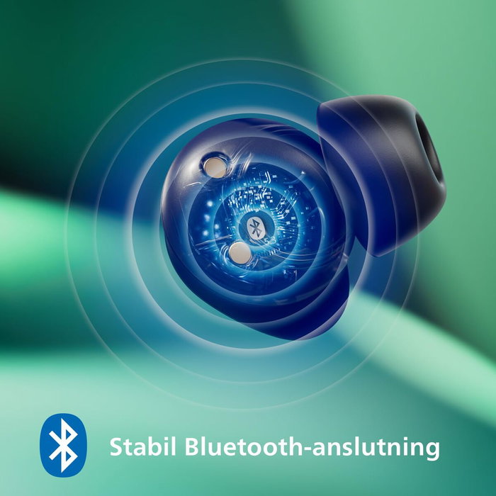 Écouteurs Sans Fil avec Étui de Charge Philips TAT1209BK Noir